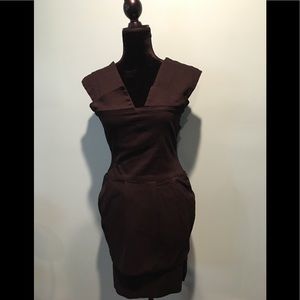 Preen By Thornton Bregazzi Black Dress Size L